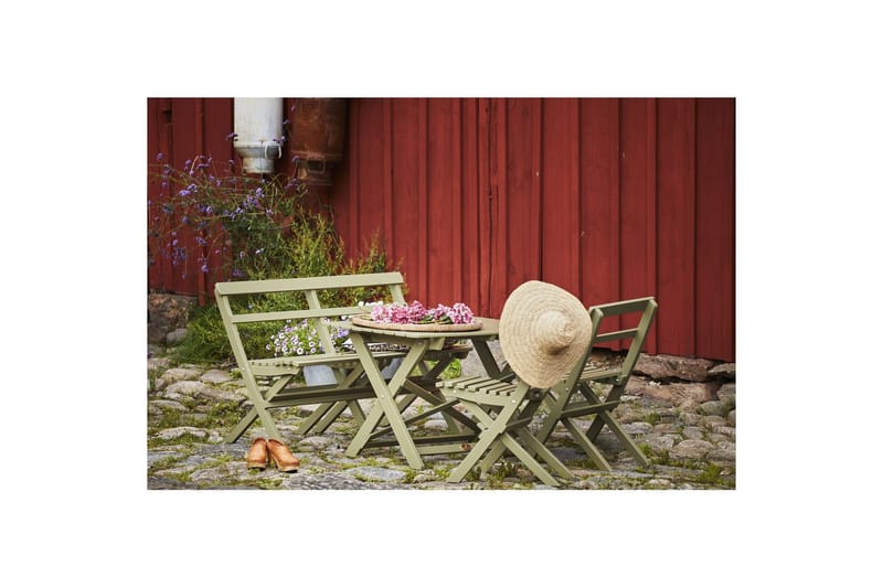 Utebord Hillerstorp Torpet Utebord 109x67 cm Antikgrön - Antikgrön - Utemöbler - Trädgårdsbord & Utebord - Matbord ute