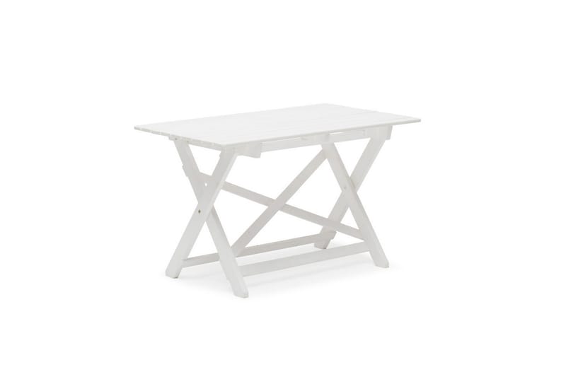 Utebord Hillerstorp Torpet Utebord 109x67 cm Vit - Vit - Utemöbler - Trädgårdsbord & Utebord - Matbord ute