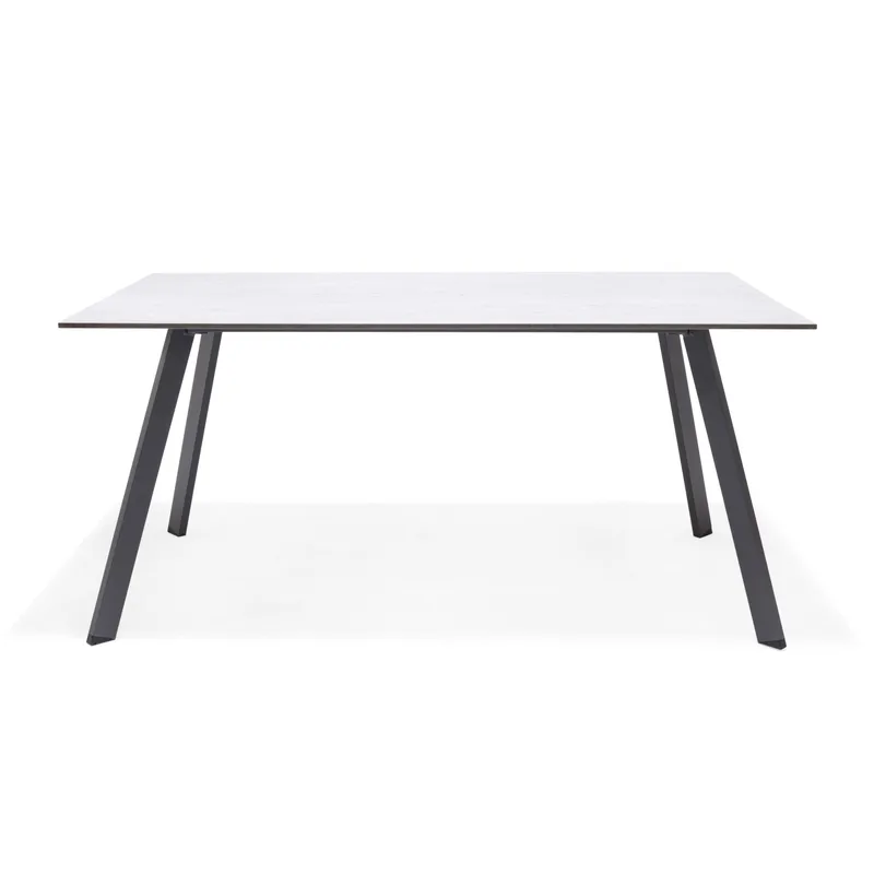 Utebord OPAL rektangulärt 160 cm - grå - Utemöbler - Trädgårdsbord & Utebord - Matbord ute