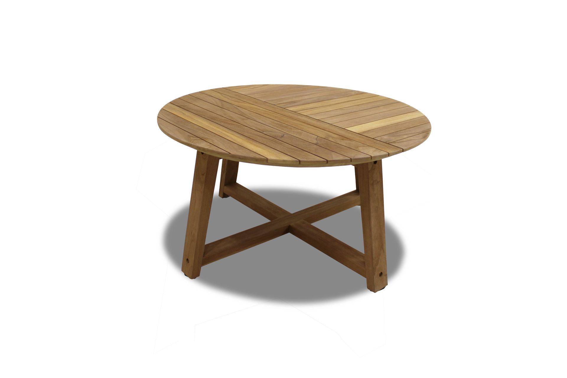 Utomhusbord Agate runt soffbord &Oslash; 90 cm - tr&auml;