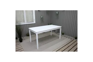 Utomhusbord Europe 150 cm - Vit - Utemöbler - Trädgårdsbord & Utebord - Matbord ute