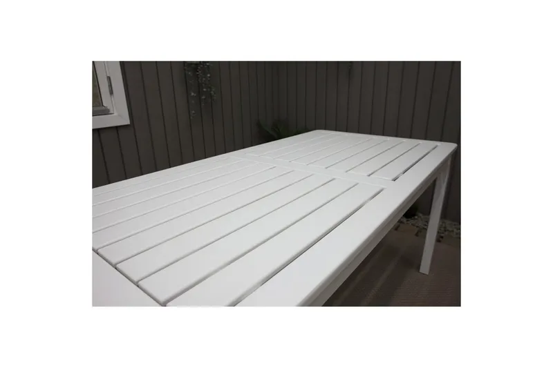Utomhusbord Europe 150 cm - Vit - Utemöbler - Trädgårdsbord & Utebord - Matbord ute