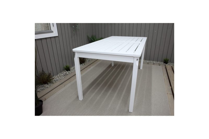 Utomhusbord Europe 150 cm - Vit - Utemöbler - Trädgårdsbord & Utebord - Matbord ute