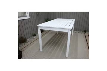 Utomhusbord Europe 150 cm - Vit - Utemöbler - Trädgårdsbord & Utebord - Matbord ute