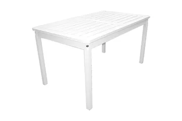Utomhusbord Europe 150 cm - Vit - Utemöbler - Trädgårdsbord & Utebord - Matbord ute