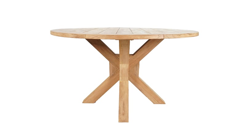 Utomhusbord Toscana bord Ø140 cm - trä - Utemöbler - Trädgårdsbord & Utebord - Matbord ute