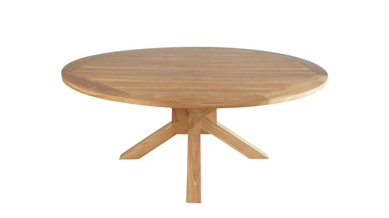 Utomhusbord Toscana bord Ø180 cm - naturligt färgad - Utemöbler - Trädgårdsbord & Utebord - Matbord ute