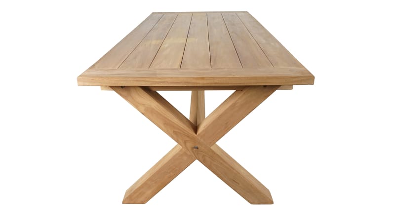 Utomhusbord Toscana matbord 220*100 cm - trä - Utemöbler - Trädgårdsbord & Utebord - Matbord ute