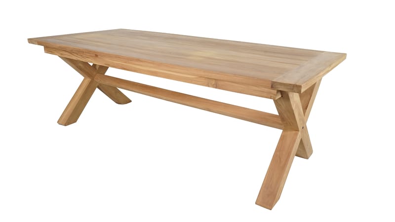 Utomhusbord Toscana matbord 220*100 cm - trä - Utemöbler - Trädgårdsbord & Utebord - Matbord ute
