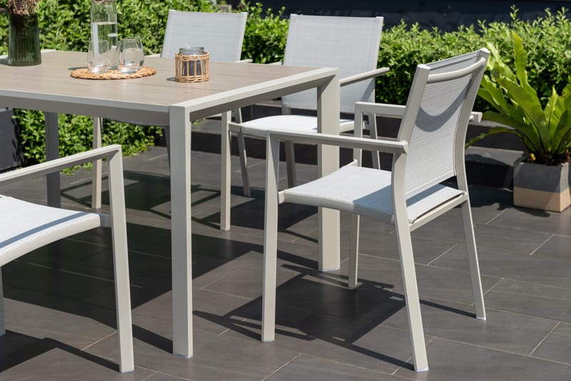 Utomhusbord Urbanite 160 cm - grå - Utemöbler - Trädgårdsbord & Utebord - Matbord ute