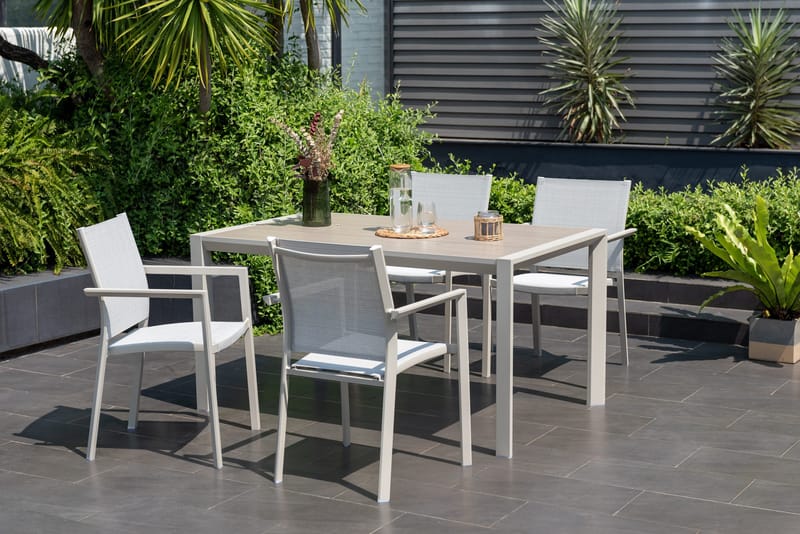 Utomhusbord Urbanite 160 cm - grå - Utemöbler - Trädgårdsbord & Utebord - Matbord ute