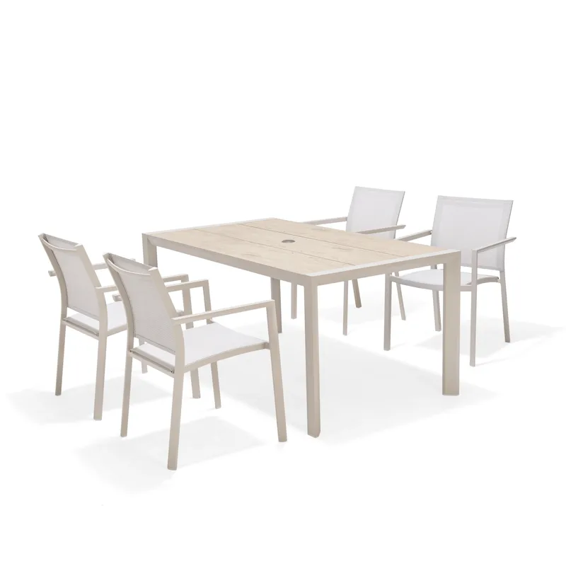 Utomhusbord Urbanite 160 cm - grå - Utemöbler - Trädgårdsbord & Utebord - Matbord ute