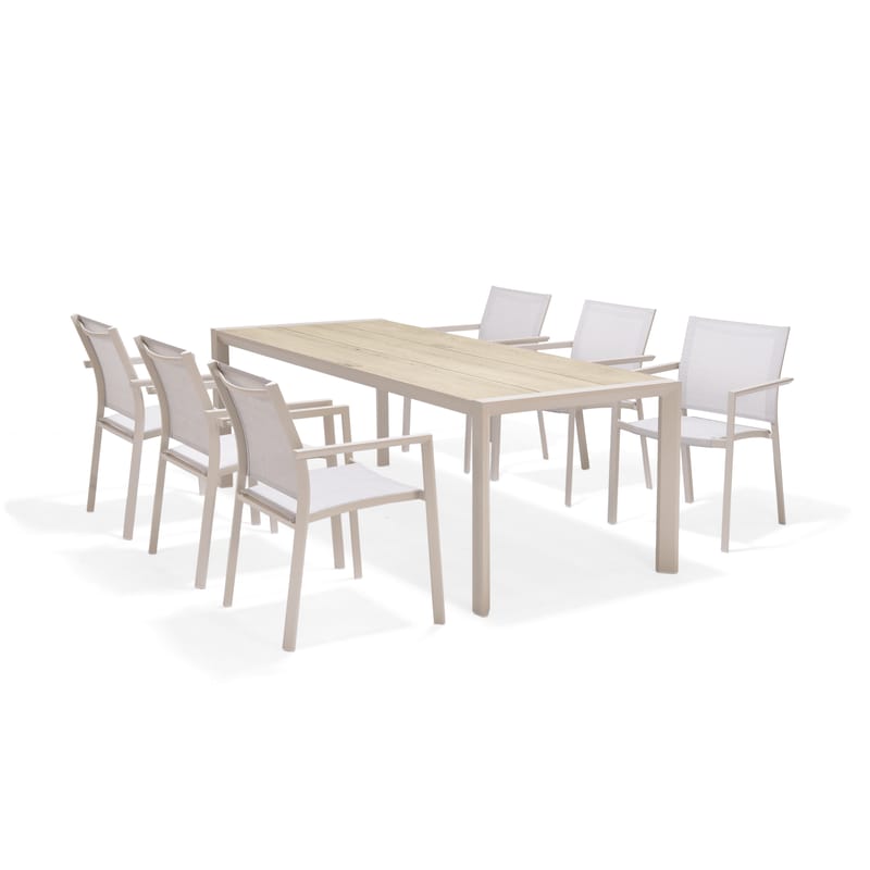 Utomhusbord Urbanite 205 cm - grå - Utemöbler - Trädgårdsbord & Utebord - Matbord ute