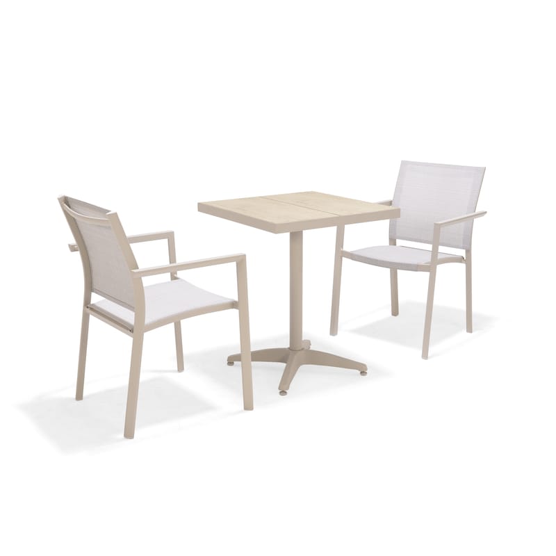 Utomhusbord Urbanite bistro 64*64 cm - grå - Utemöbler - Trädgårdsbord & Utebord - Cafebord