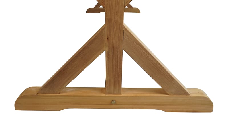 Utomhusbord Prato bord med X-ben 240*100 cm - trä - Utemöbler - Trädgårdsbord & Utebord - Matbord ute
