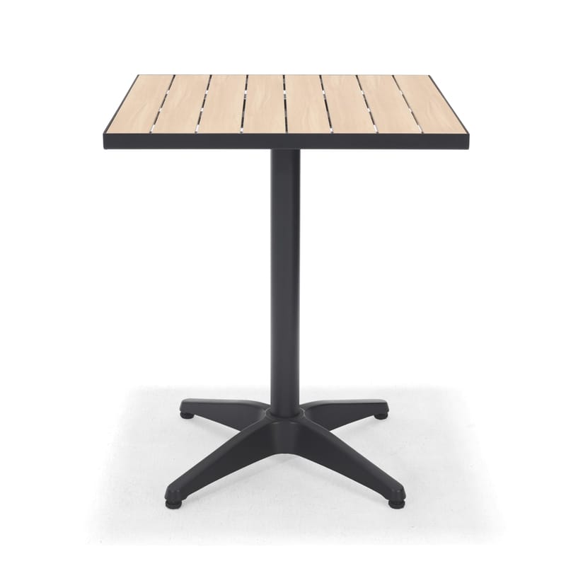 Utomhusbord Panama bistro 64 cm - trä/svart - Utemöbler - Trädgårdsbord & Utebord - Cafebord