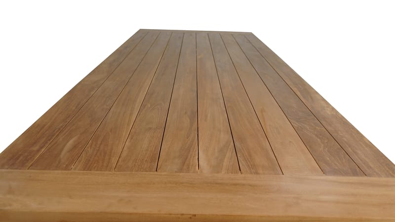 Utomhusbord Prato bord med X-ben 240*100 cm - trä - Utemöbler - Trädgårdsbord & Utebord - Matbord ute