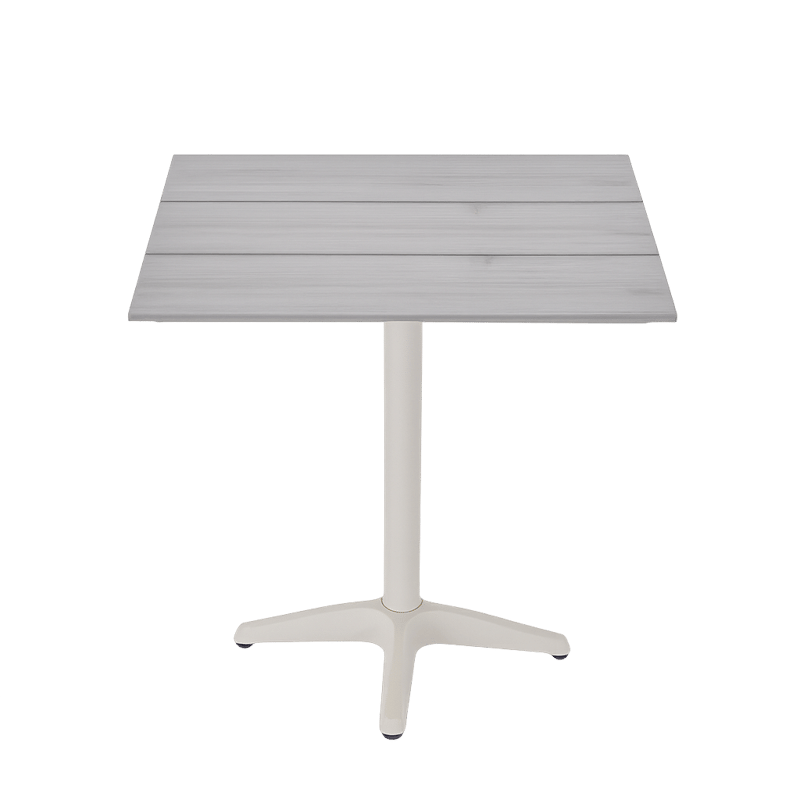 Utomhusbord Palermo bistro 70*70 cm - grå/beige - Utemöbler - Trädgårdsbord & Utebord - Cafebord