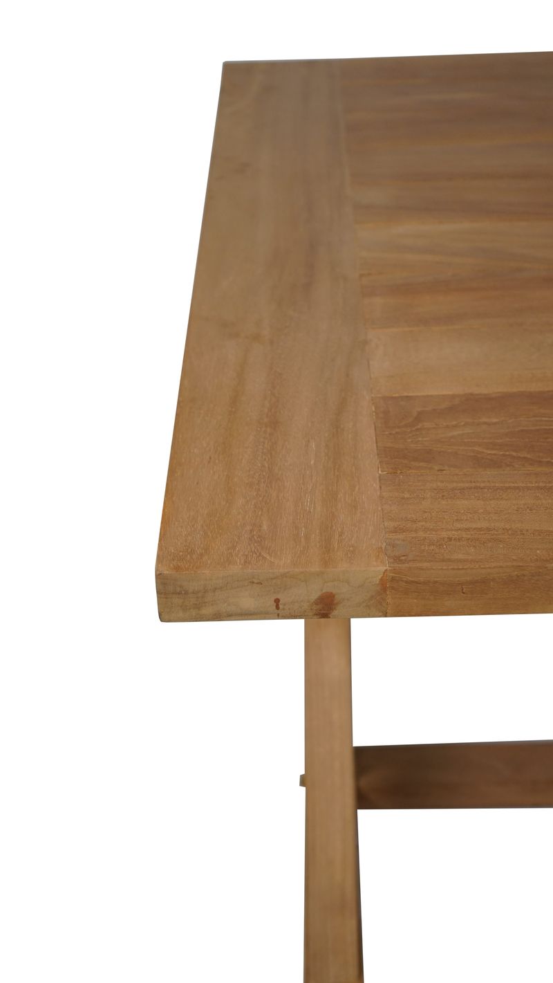 Utomhusbord Prato bord med X-ben 240*100 cm - trä - Utemöbler - Trädgårdsbord & Utebord - Matbord ute