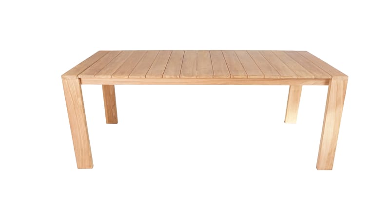 Utomhusbord Palu matbord 210*90 cm - naturlig färg - Utemöbler - Trädgårdsbord & Utebord - Matbord ute