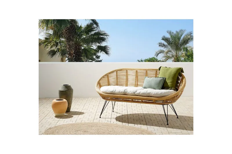 2-sitssoffa Maratea - Utemöbler - Utesoffor & bänkar - Trädgårdssoffa