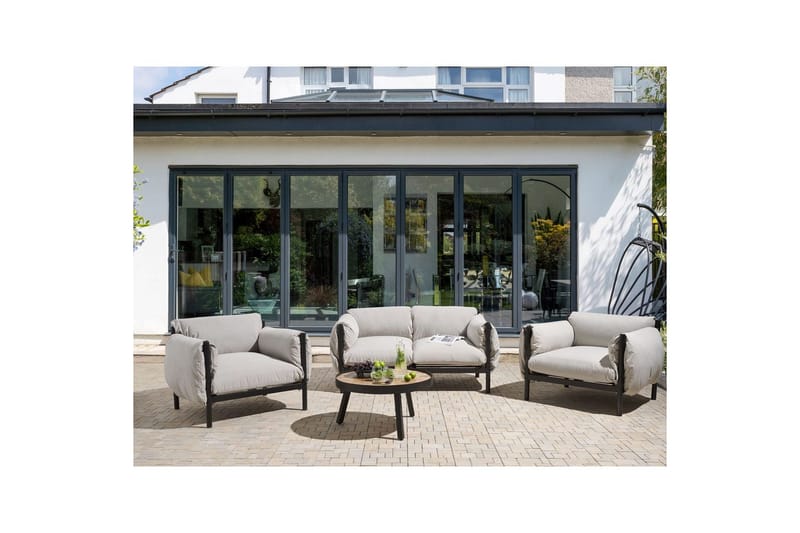 2-sitssoffa med fåtöljer Esperia - Utemöbler - Utesoffor & bänkar - Loungesoffa