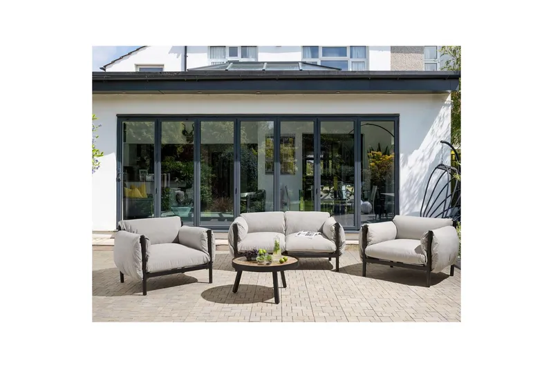 2-sitssoffa med fåtöljer Esperia - Utemöbler - Utesoffor & bänkar - Loungesoffa