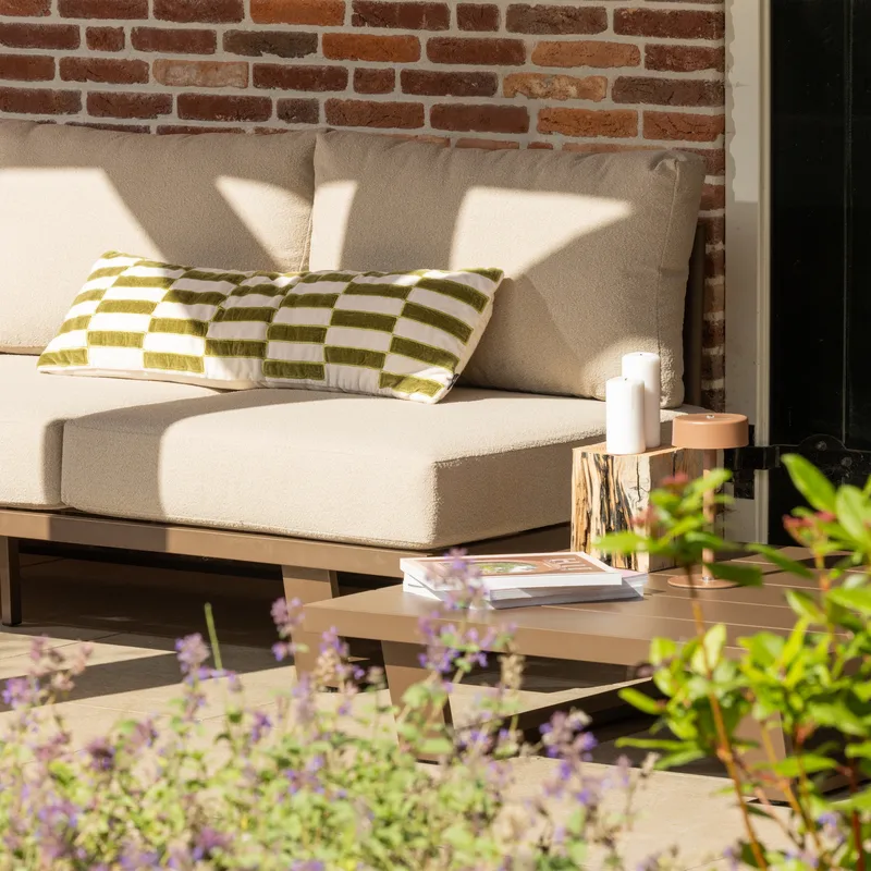 3-sits Soffa Bear Utomhus - Brun - Utemöbler - Utesoffor & bänkar - Trädgårdssoffa