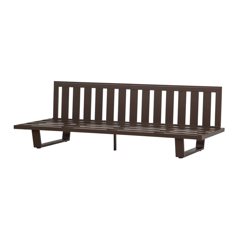 3-sits Soffa Bear Utomhus - Brun - Utemöbler - Utesoffor & bänkar - Trädgårdssoffa