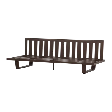 3-sits Soffa Bear Utomhus - Brun - Utemöbler - Utesoffor & bänkar - Trädgårdssoffa