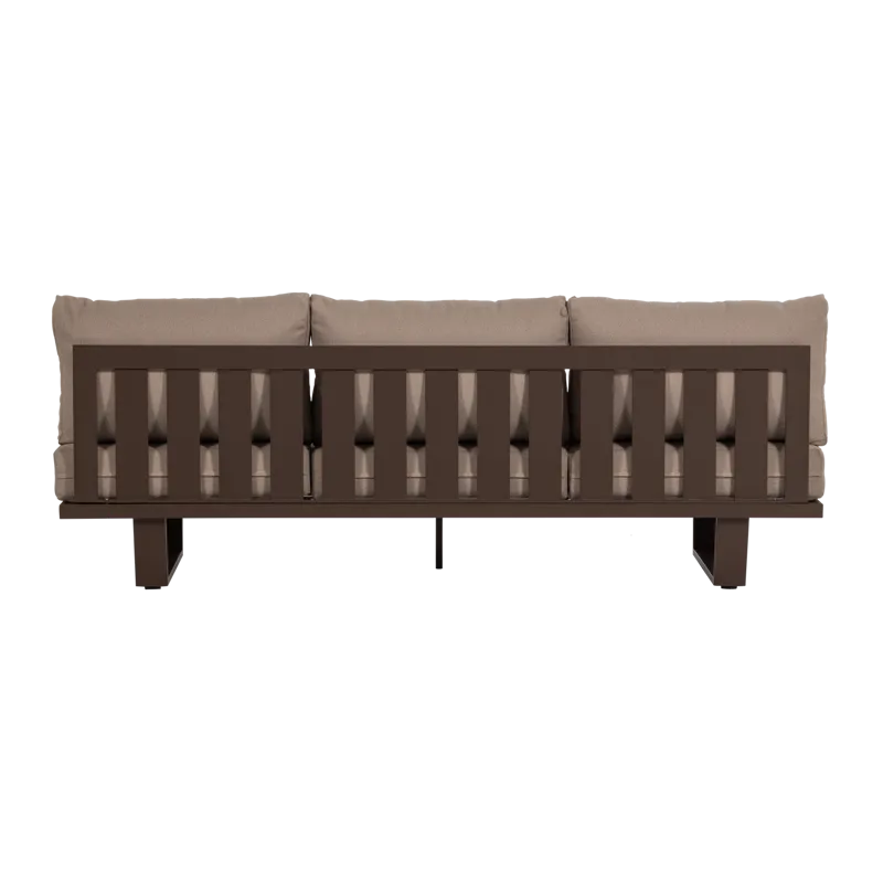 3-sits Soffa Bear Utomhus - Brun - Utemöbler - Utesoffor & bänkar - Trädgårdssoffa