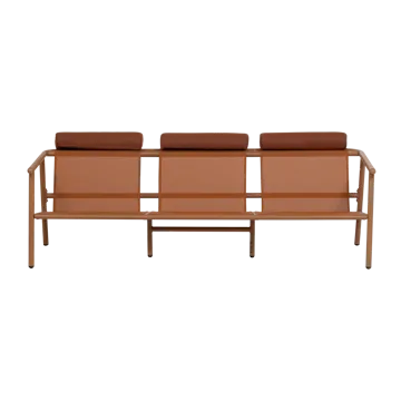 3-sits Soffa Cavero Utomhus - Terra - Utemöbler - Utesoffor & bänkar - Loungesoffa