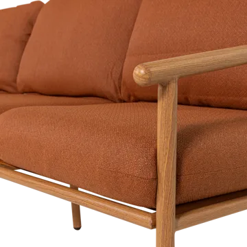 3-sits Soffa Cavero Utomhus - Terra - Utemöbler - Utesoffor & bänkar - Loungesoffa