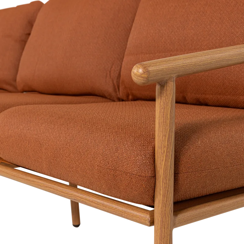 3-sits Soffa Cavero Utomhus - Terra - Utemöbler - Utesoffor & bänkar - Loungesoffa