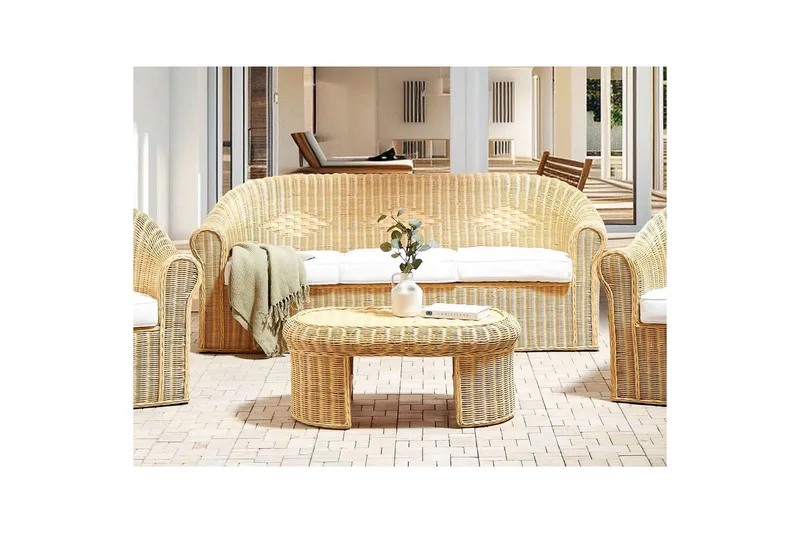 3-sitssoffa Livadeia - Utemöbler - Utesoffor & bänkar - Loungesoffa