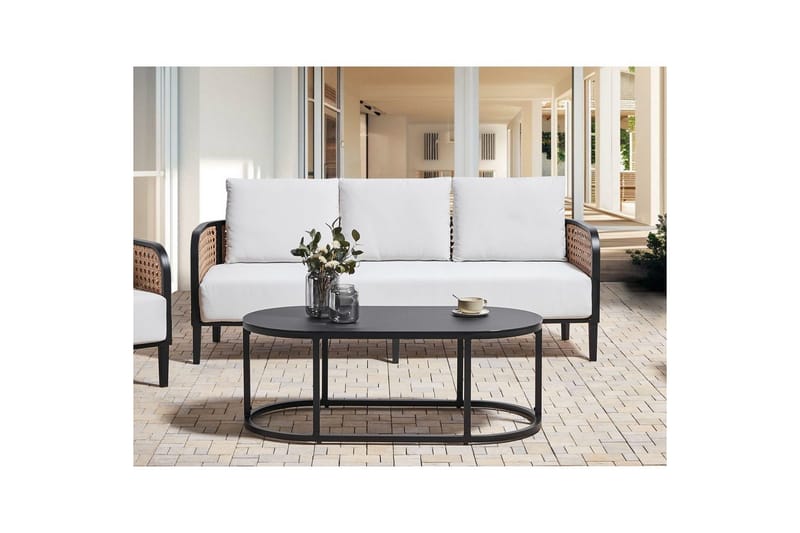 3-sitssoffa Montefalco - Utemöbler - Balkong - Balkongmöbler - Balkonggrupper