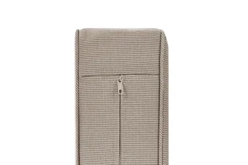 3-sitssoffa Trani Mörkt trä/grått/beige, Nej - Mörkt trä/grått/beige, Nej - Utemöbler - Utesoffor & bänkar - Loungesoffa