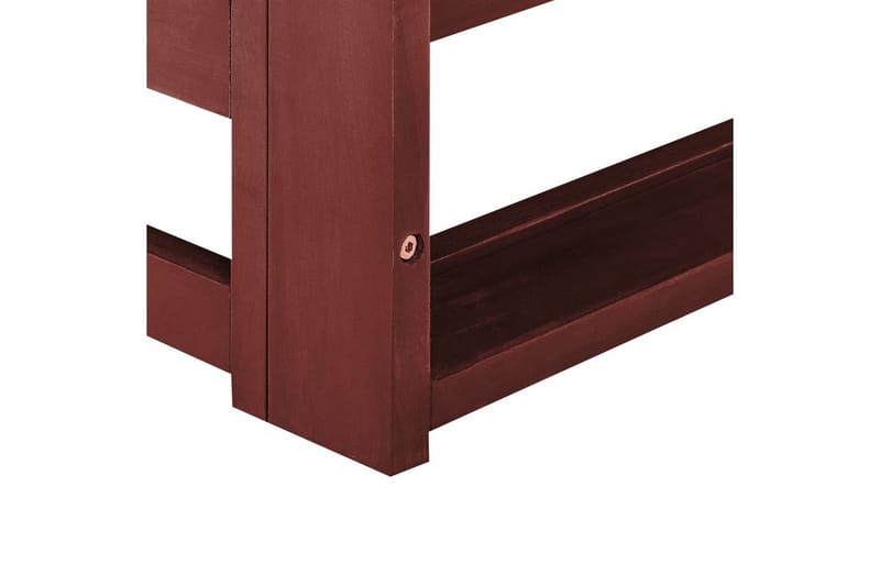 3-sitssoffa Trani Mörkt trä/grått/beige, Nej - Mörkt trä/grått/beige, Nej - Utemöbler - Utesoffor & bänkar - Loungesoffa