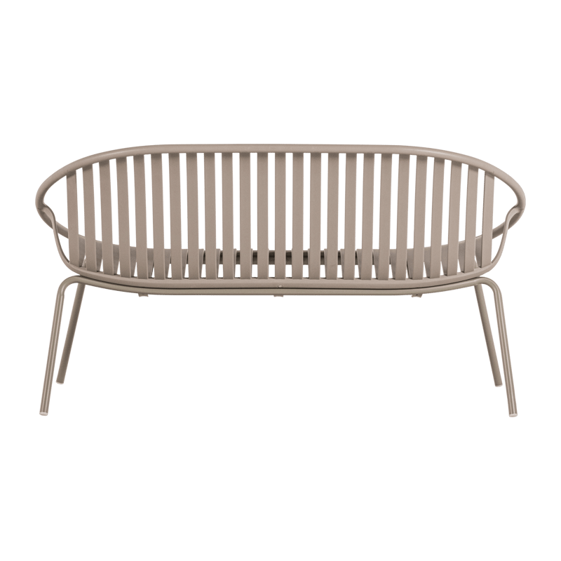 Bänk Bruce 134 cm Utomhus - Sand - Utemöbler - Utesoffor & bänkar - Trädgårdssoffa