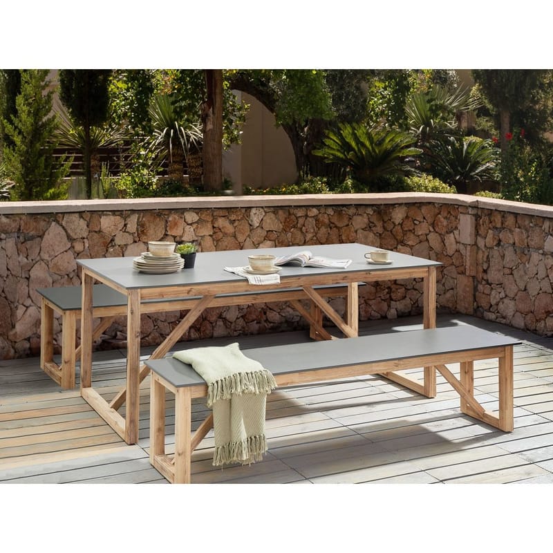 Bänk Notteri - Utemöbler - Utesoffor & bänkar - Trädgårdsbänkar