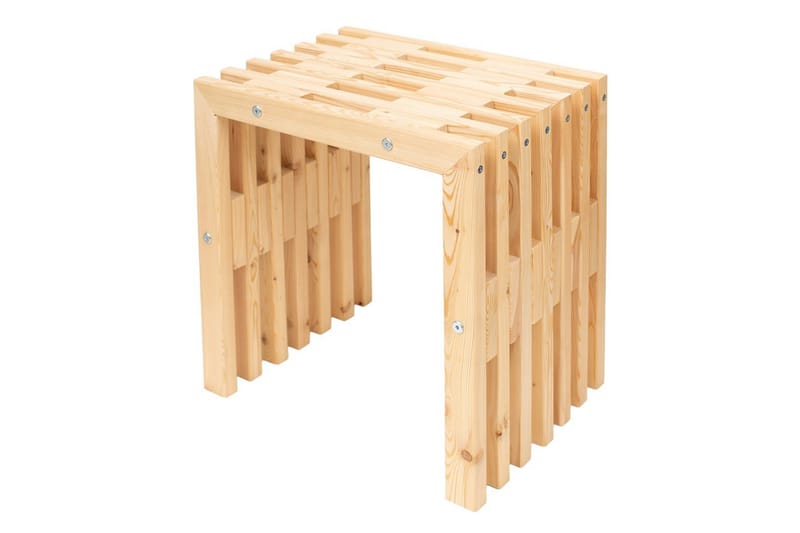 Bänk Utomhus EcoFurn 45 cm Lärk - Lärk - Utemöbler - Utesoffor & bänkar - Trädgårdsbänkar