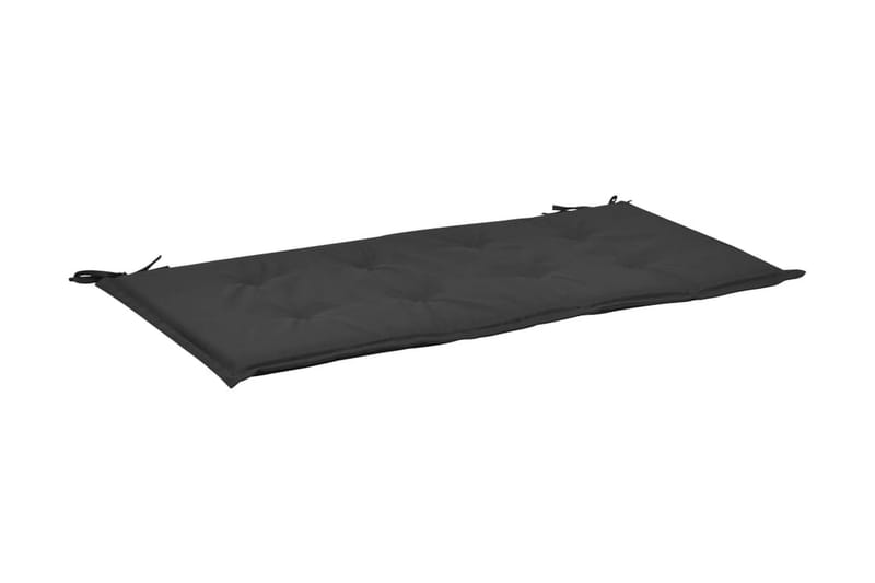 Dyna för Trädgårdsbänk svart 120x50x3 cm - Svart - Utemöbler - Utesoffor & bänkar - Trädgårdsbänkar