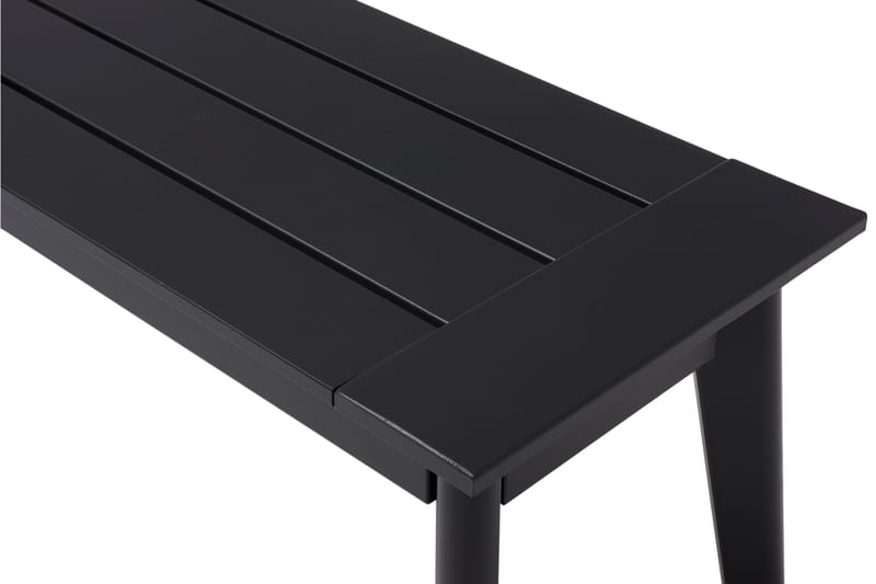 Hillerstorp Utestoltö Bänk Utomhus Svart - Svart - Utemöbler - Utesoffor & bänkar - Trädgårdsbänkar
