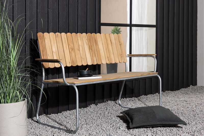 Holmsund Bänk Utomhus - Brun - Utemöbler - Utesoffor & bänkar - Trädgårdsbänkar