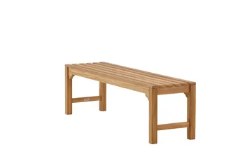 Kenya Bänk Utomhus 150 cm - Brun - Utemöbler - Utesoffor & bänkar - Trädgårdsbänkar