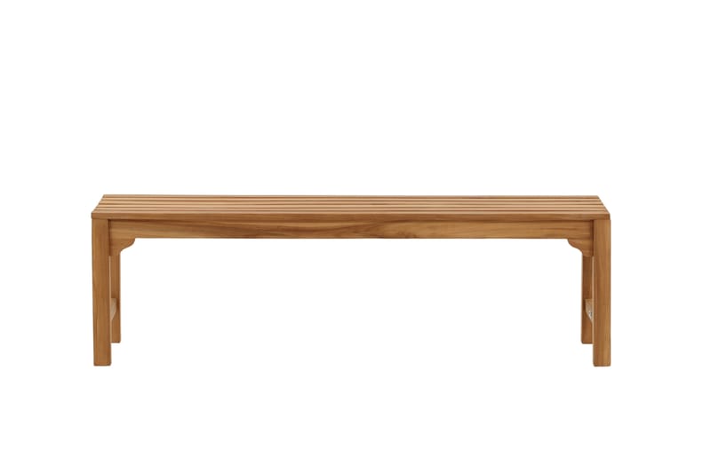Kenya Bänk Utomhus 150 cm - Brun - Utemöbler - Utesoffor & bänkar - Trädgårdsbänkar