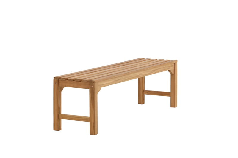 Kenya Bänk Utomhus 150 cm - Brun - Utemöbler - Utesoffor & bänkar - Trädgårdsbänkar
