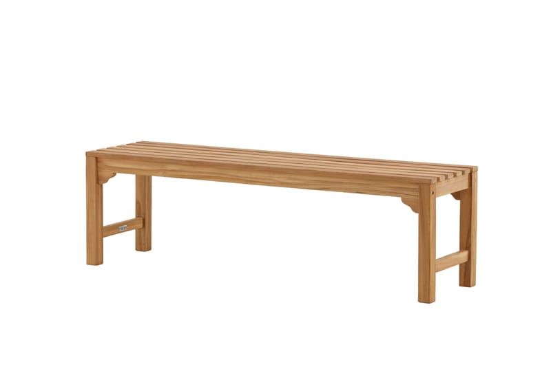 Kenya Bänk Utomhus 150 cm - Brun - Utemöbler - Utesoffor & bänkar - Trädgårdsbänkar