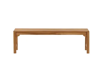 Kenya Bänk Utomhus 150 cm - Brun - Utemöbler - Utesoffor & bänkar - Trädgårdsbänkar