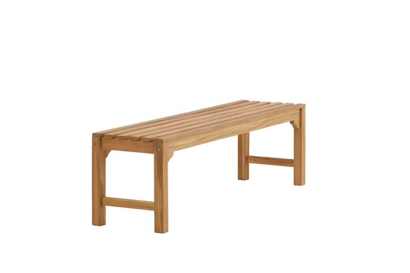 Kenya Bänk Utomhus 150 cm - Brun - Utemöbler - Utesoffor & bänkar - Trädgårdsbänkar